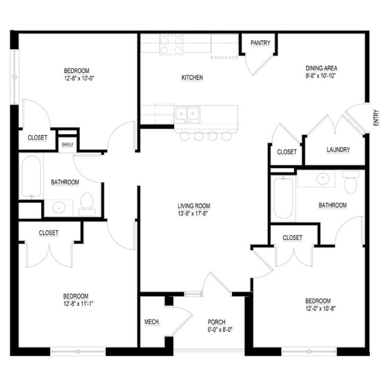 Raheja Riviere Floor Plan